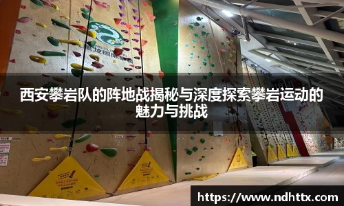 西安攀岩队的阵地战揭秘与深度探索攀岩运动的魅力与挑战
